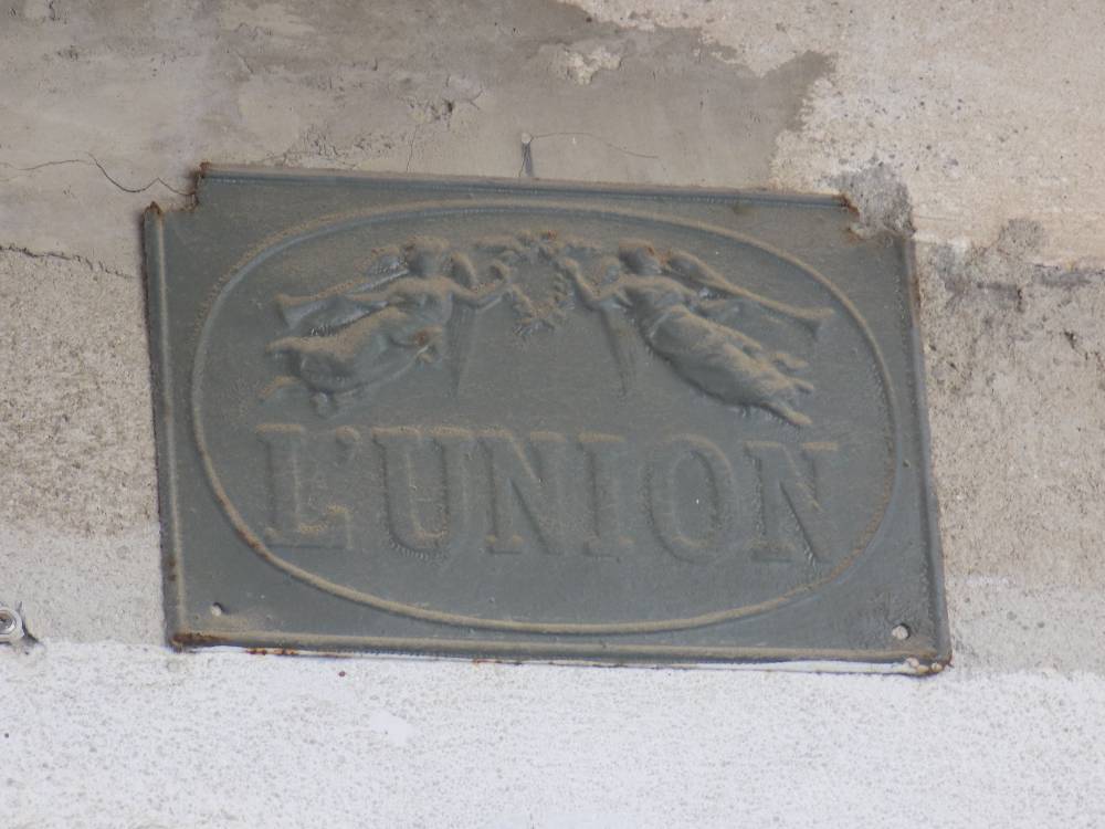 Plaque L'UNION redim